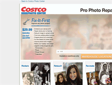 Tablet Screenshot of costcoprophotorepair.com